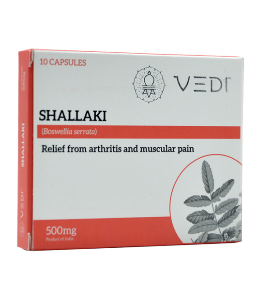 Shop Vedi Shallaki Capsules - 10Capsules at price 90.00 from Vedi Herbals Online - Ayush Care