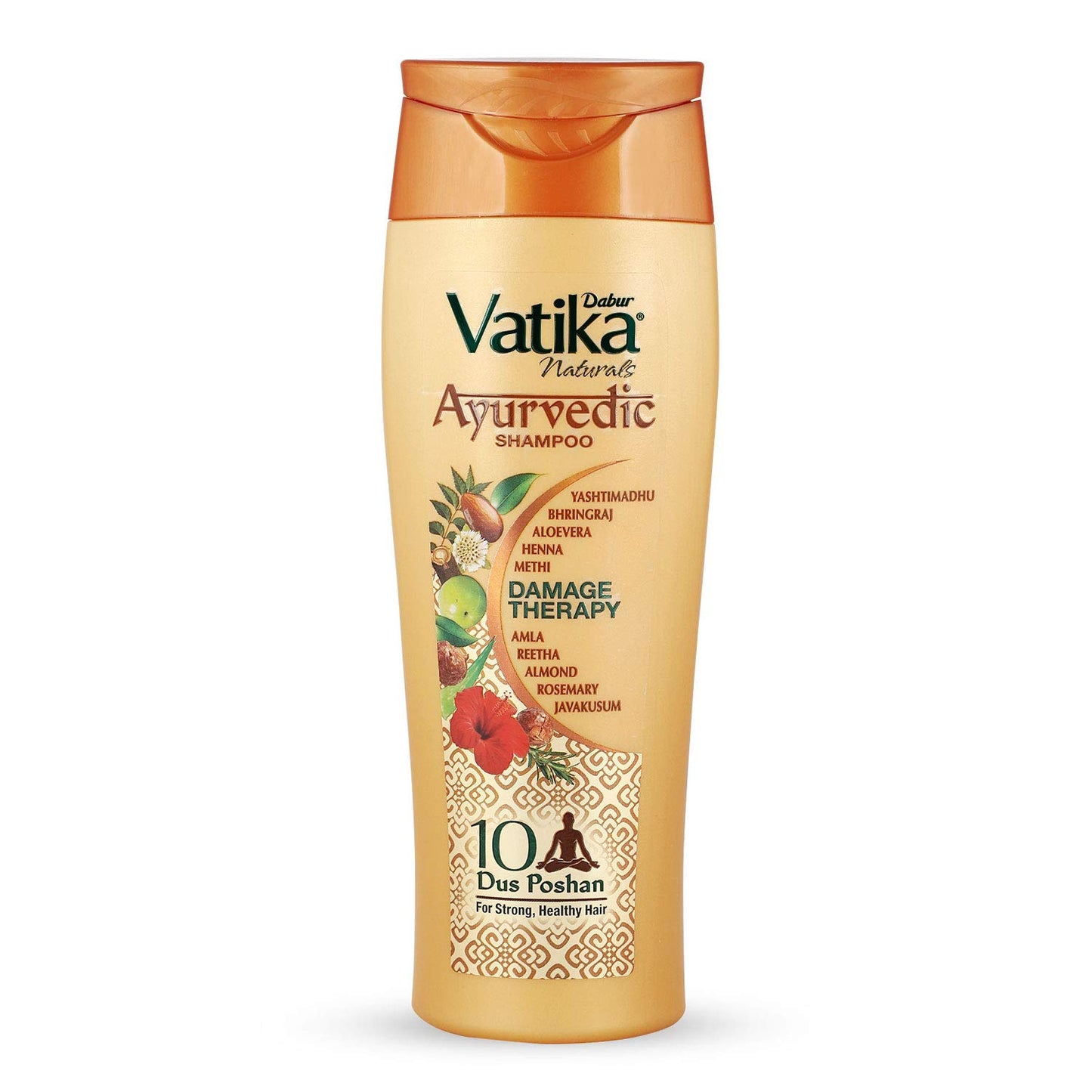 shop dabur vatika ayurvedic shampoo 180ml at price 92.00 from dabur online - ayush care