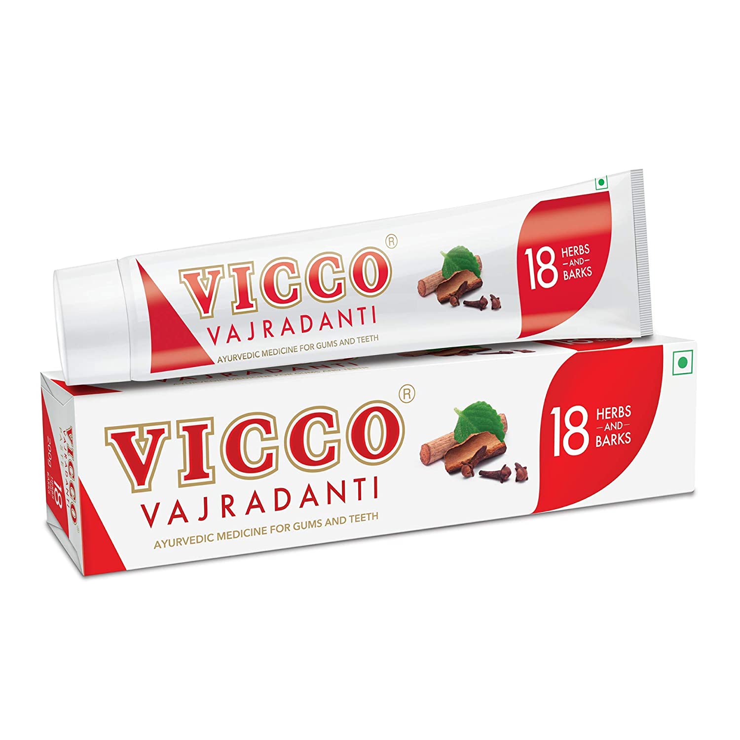 Shop Vicco Vajradanti Toothpaste 100g at price 73.00 from Vicco Online - Ayush Care